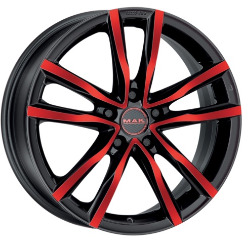 MAK MILANO4 BLACK AND RED