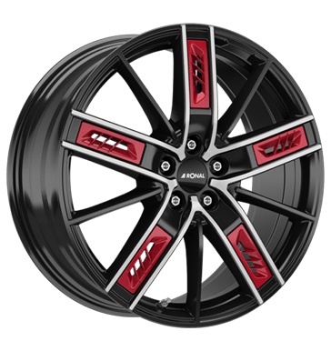 Ronal R67 Red Left 8.5x20 5x112 ET 50