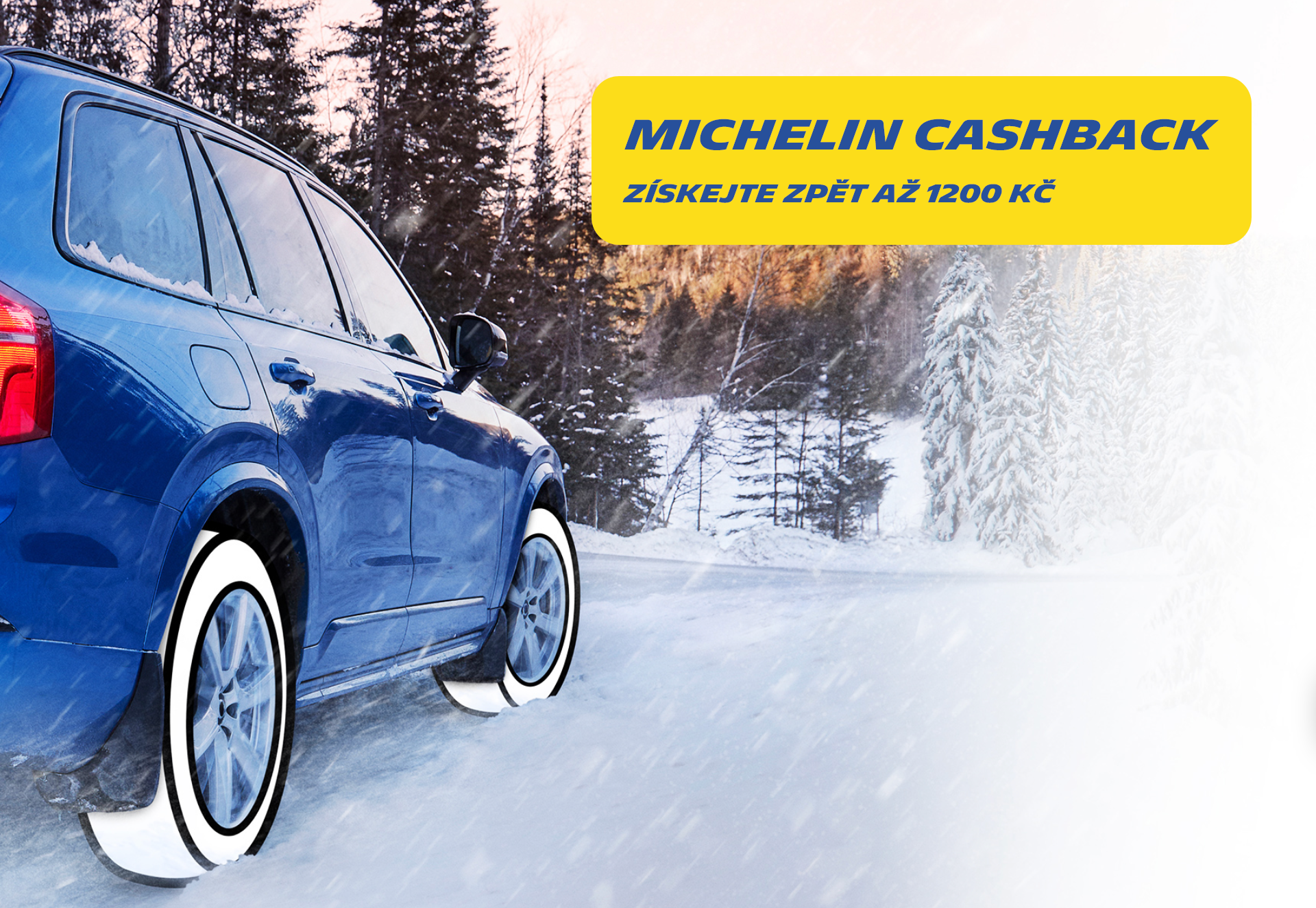 Michelin Cashback - získejte zpět až 1200 Kč